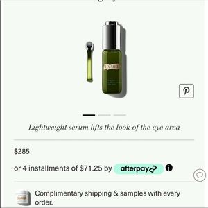 Lamer the lifting eye serum $285